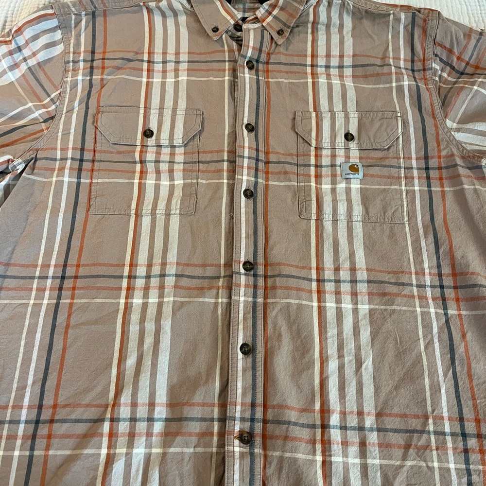 Carhartt men’s button up shirt
